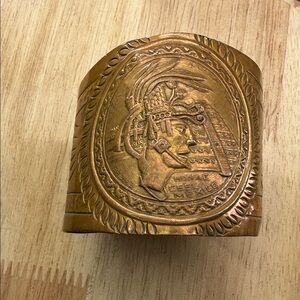 Very Old Indian  Cuff Signed Mexico